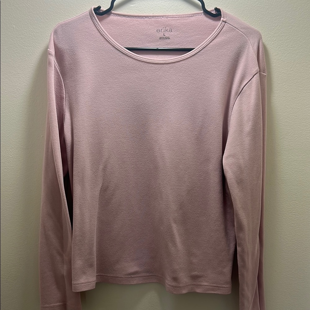 Erika Women's Pink Long Sleeve Top